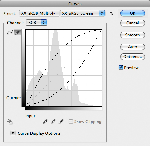 The Multiply Curve (right) vs the Screen Curve (left): they’re not symmetric.