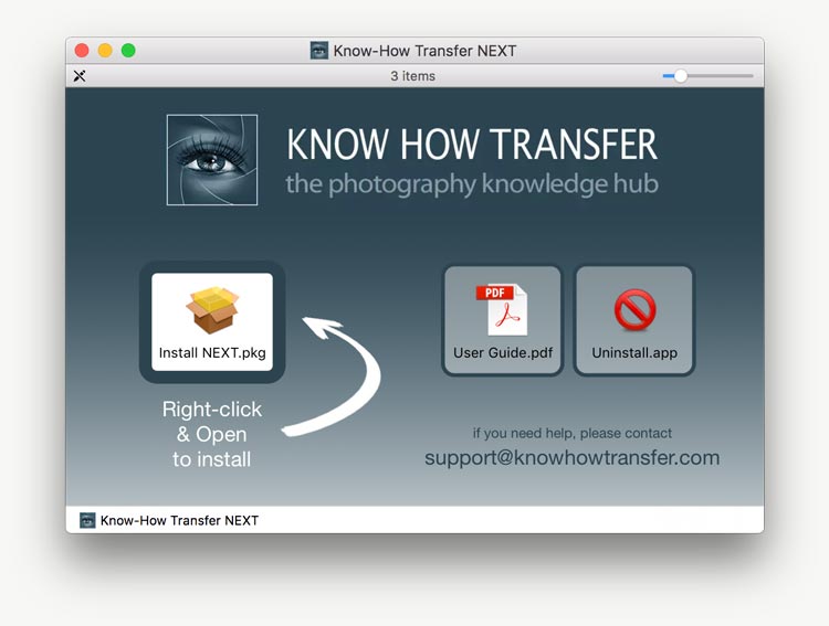 NEXT Local Contrast Enhancer new installer window